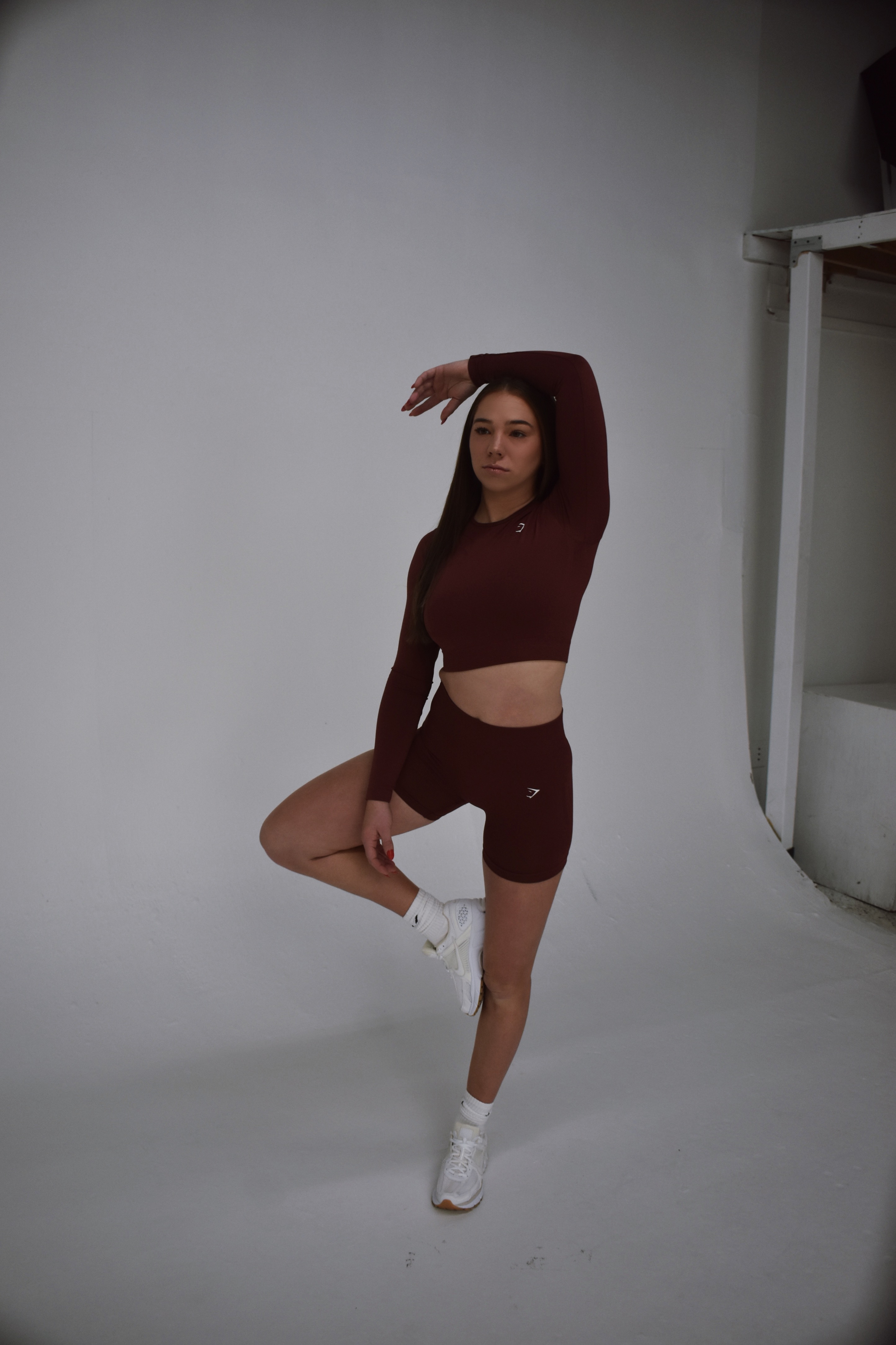 Mary demonstrating stretch